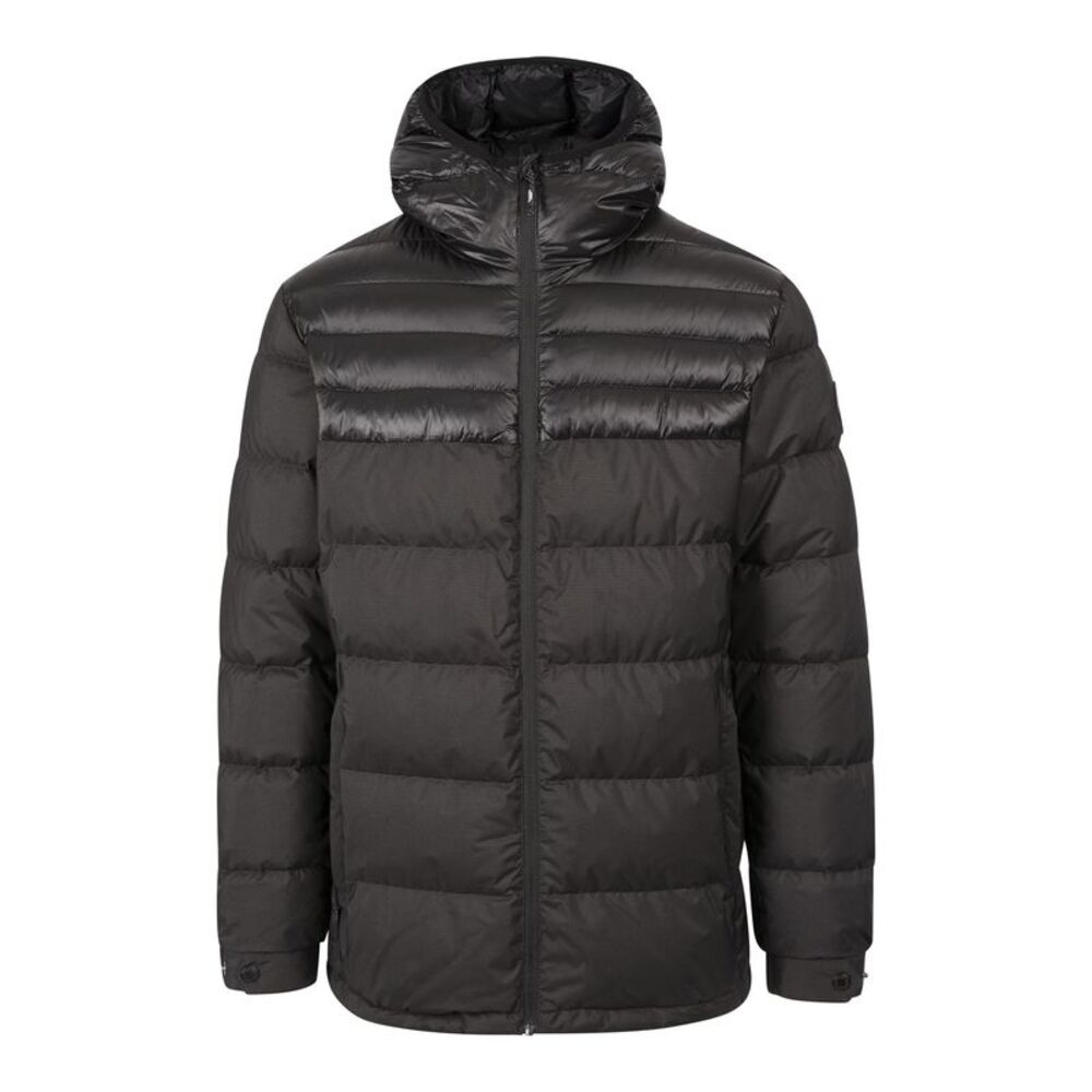 Trespass Mens Tacker Packaway Down Jacket / Black